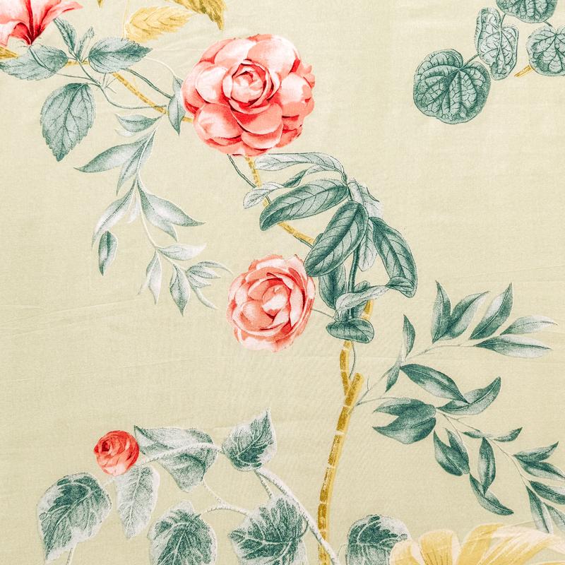 1pc Flower Printed Bed Sheet with Elastic Single/Queen/King Mattress Protector Plant Style Fitted Bed Sheets sabanas 150x190