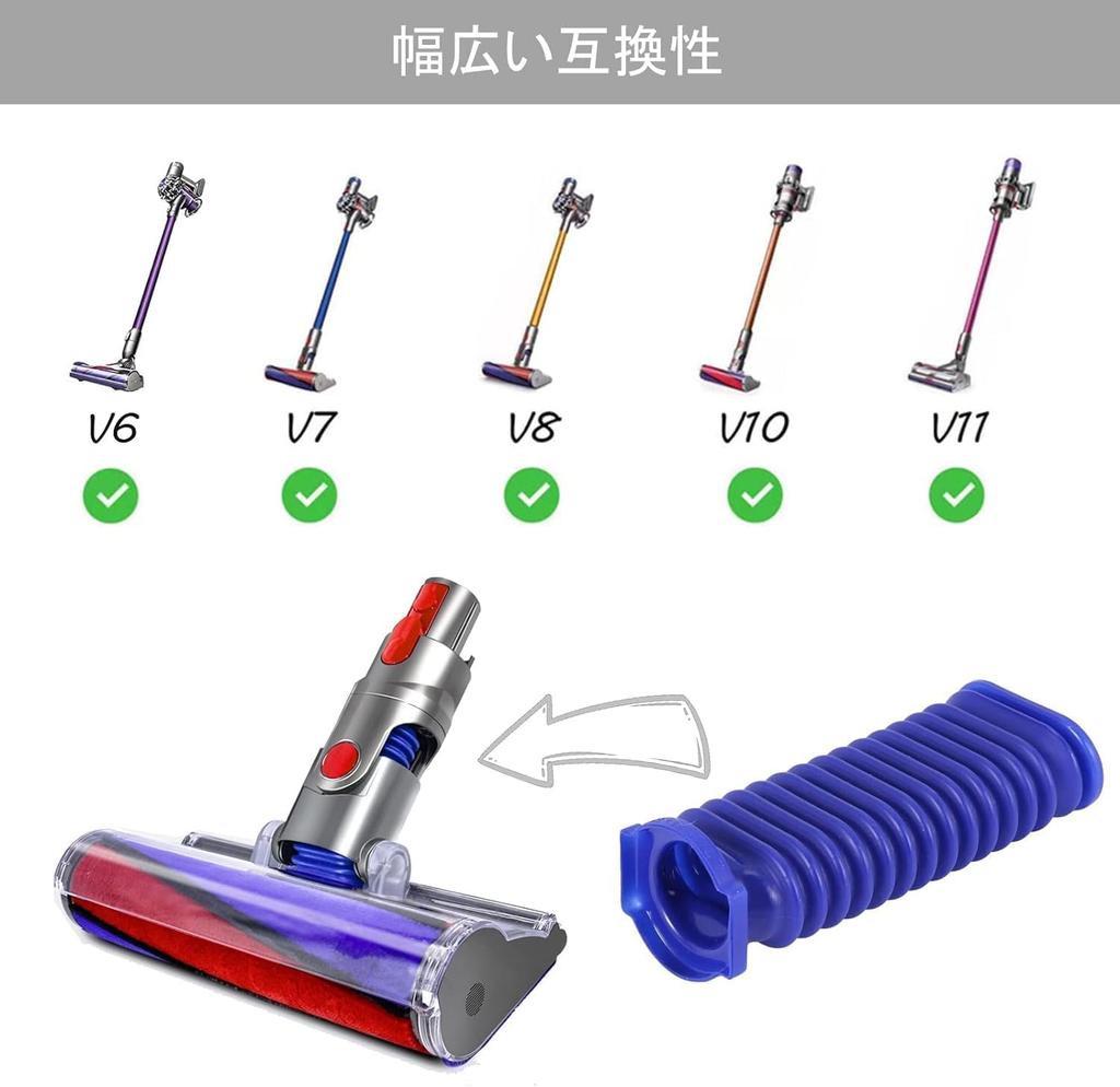 ShuaWdk Dyson Vacuum Cleaner Blue Hose Replacement Dyson Vacuum Cleaner Replacement Parts Compatible with Dyson V6 V7 V8 V10 V11 Household Vacuum