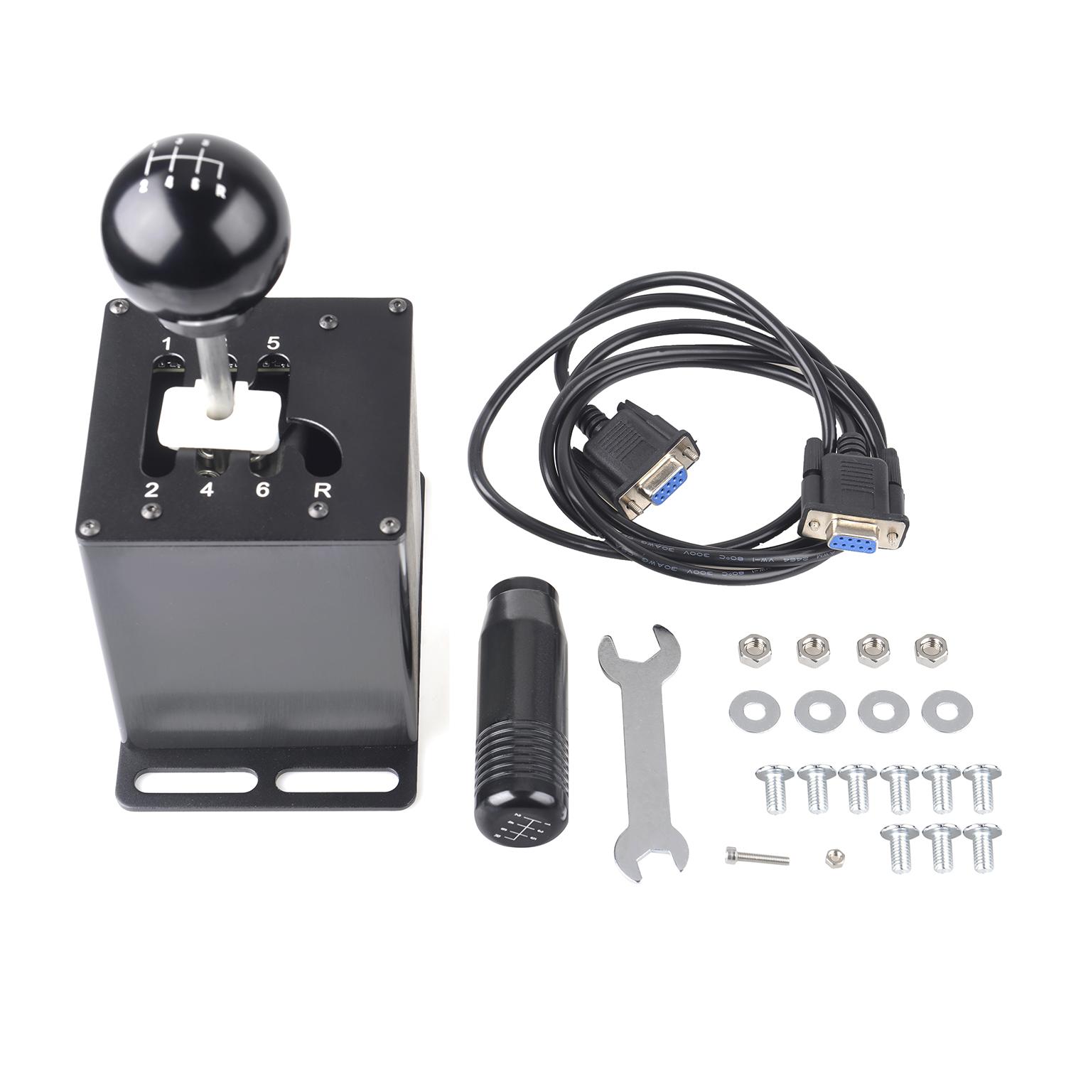 Комплект симулятора гоночной игры для ПК/PS4/PS5 с переключателем для руля Logitech G29 Gear Shifter 6-R