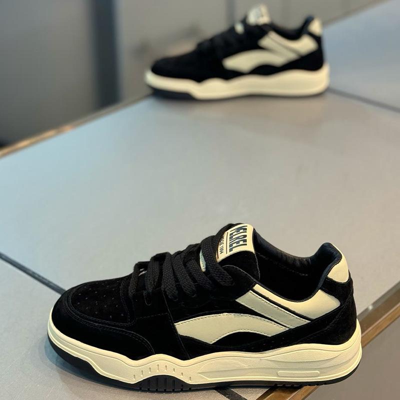 Winter new low-top soft baseplate shoes niche students warm ysd casual shoes tide