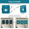 1Pc/5Pcs Wall Mount Dock Battery Holder For 18V Battery Compatible With BL1860 BL1850 BL1840 BL1830 With Screws