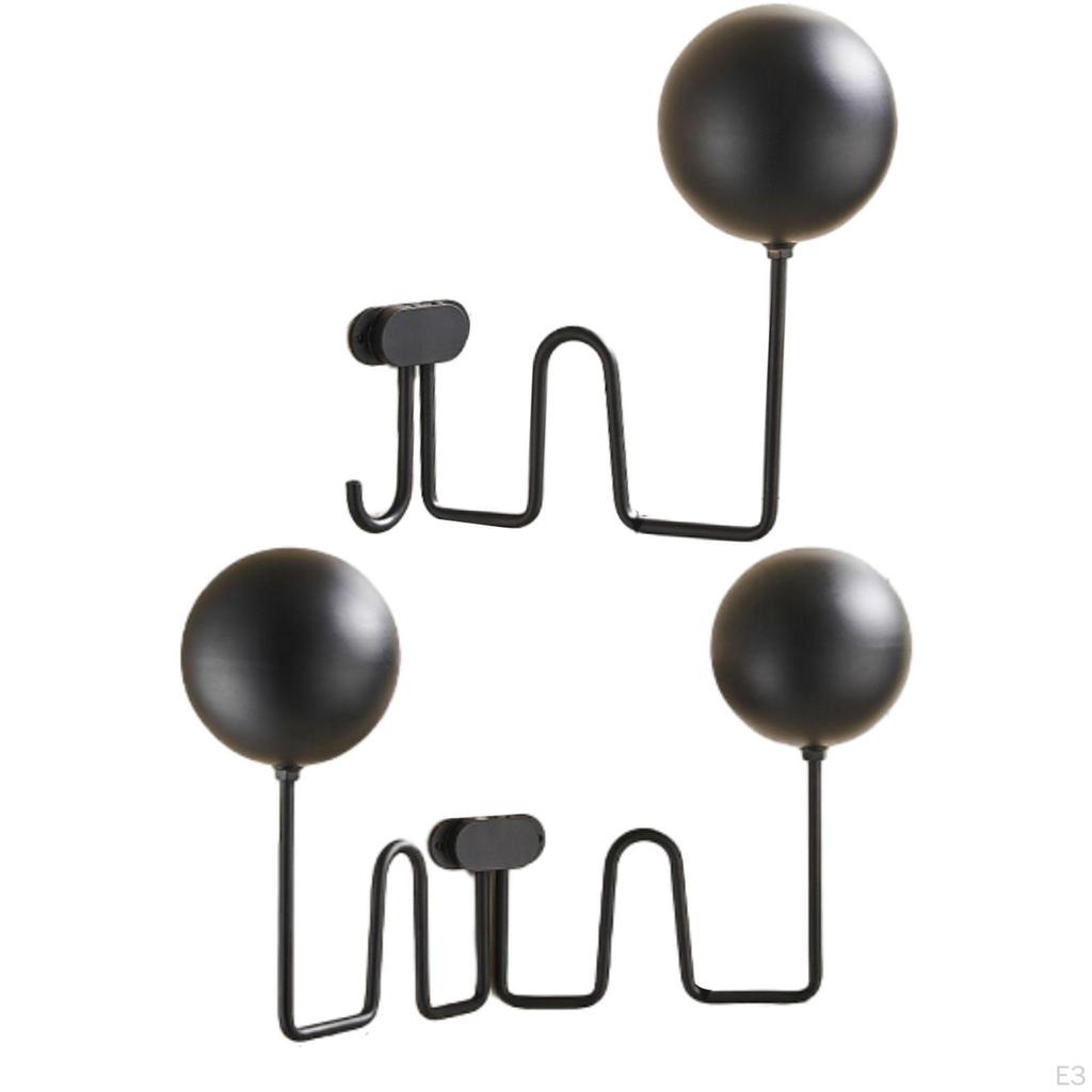 Helmet Motorcycle Holder Wall Mount 180 Degree Rotation Display Storage Hanger for Volleyball