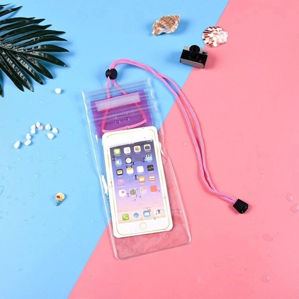 Thick Strap Waterproof Phone Case PVC Mobile Phone Pouch  Thailand Water Splashing Festival
