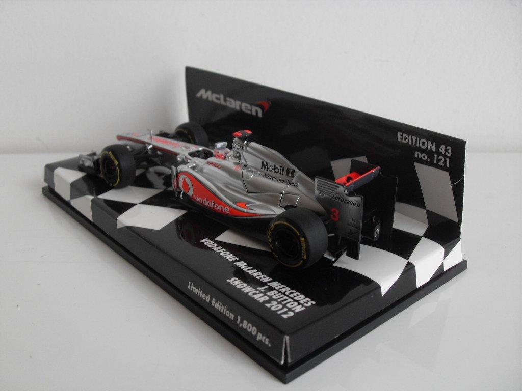 PMA McLaren Mercedes Show Car 2012 Button 1/43 J. (Finished Model)