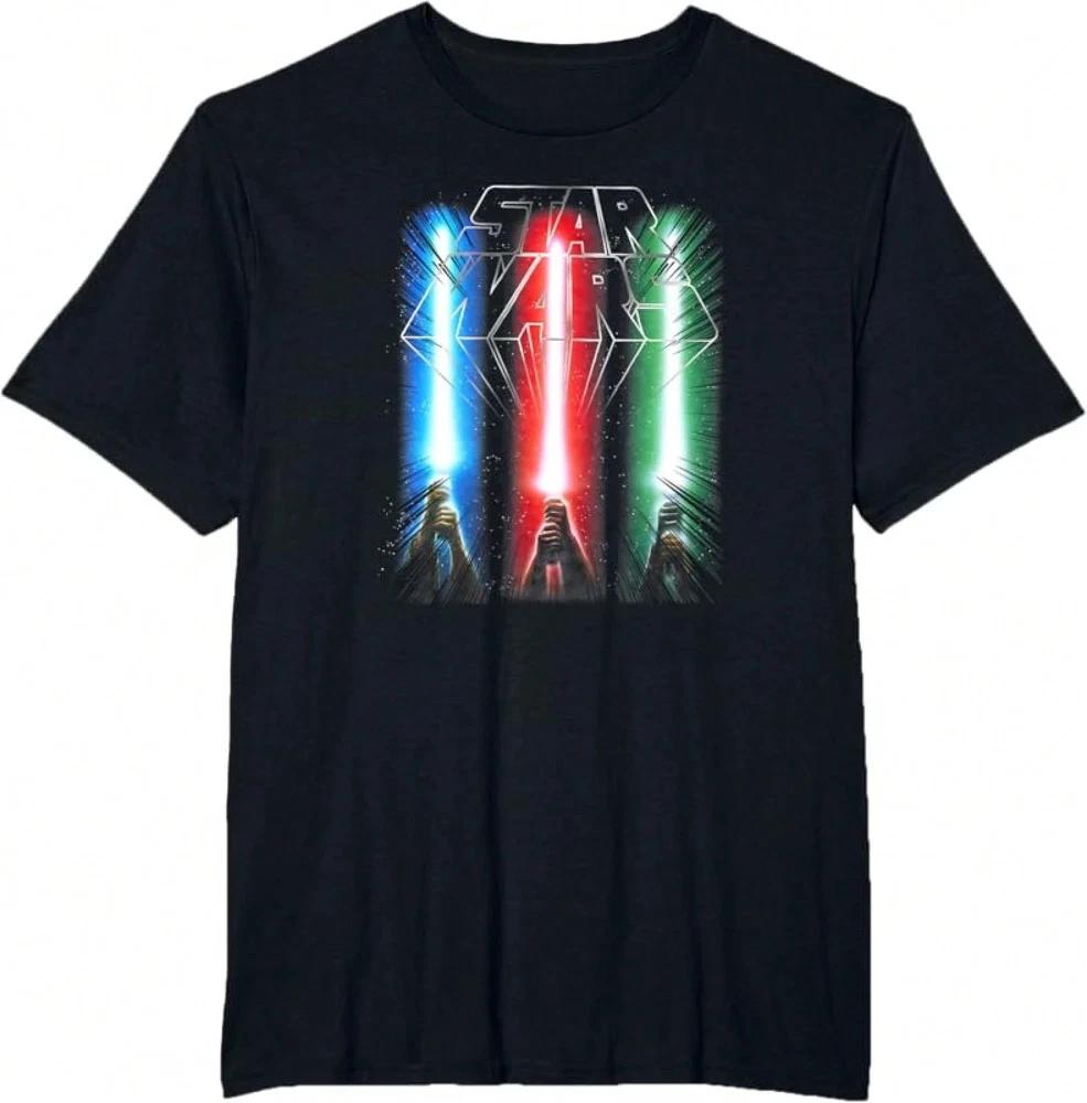 Tshirt Happy Star Wars Lightsabers Jedi Force Unisex Unisex Unisex S