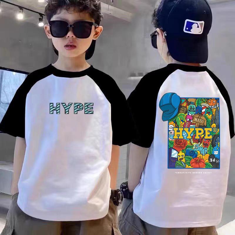 Детская унисекс футболка с круглым вырезом, повседневная свободная футболка 150