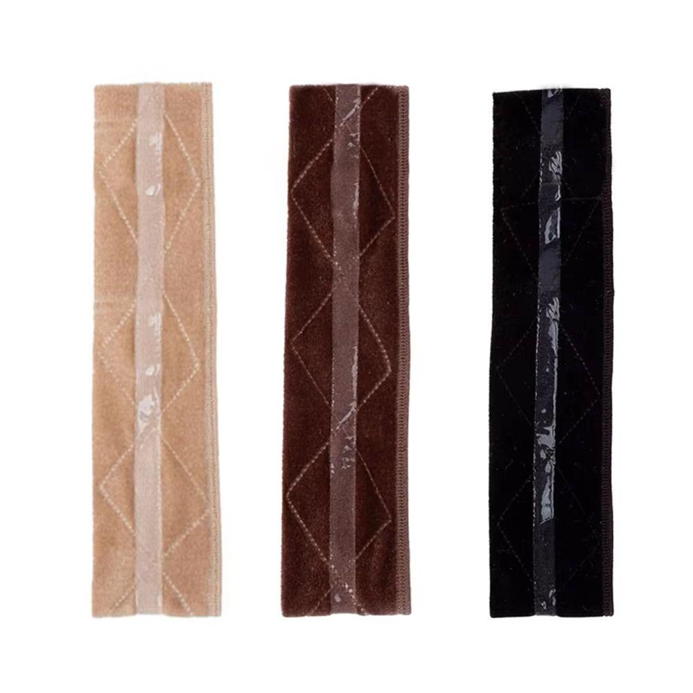 Comfortable Velvet Wig Fixing Strap Silicone Anti-slip Wig Edge Strap For Lace Frontal Wigs