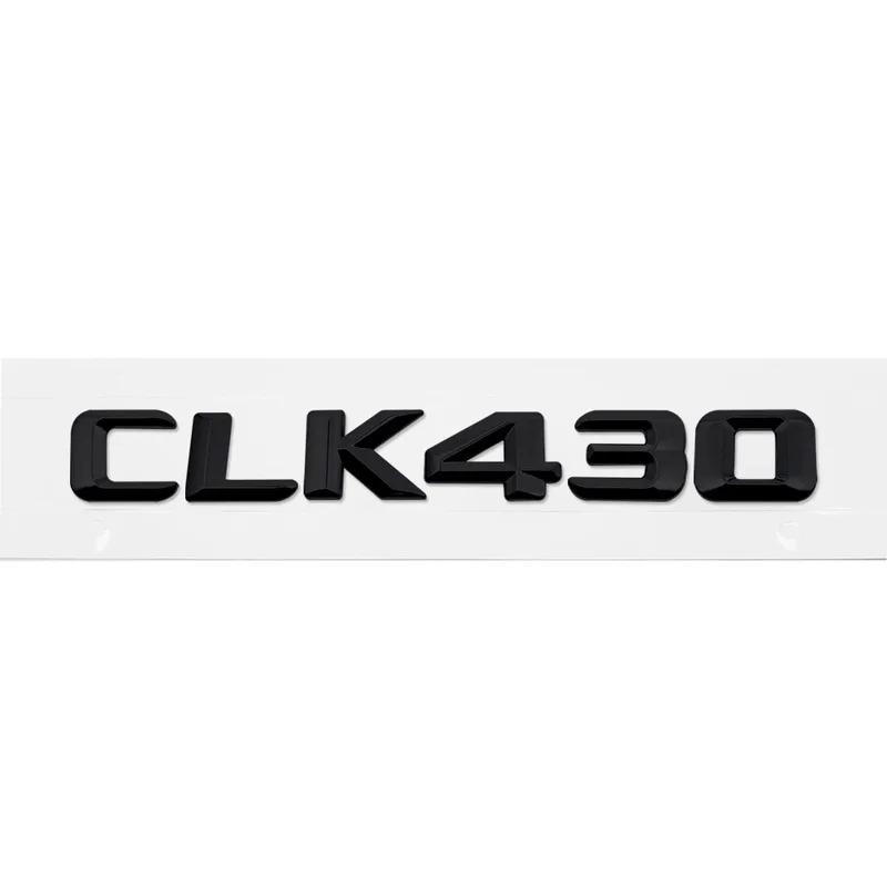 Car-Styling For Mercedes Benz CLK350 CLK320 CLK430 Trunk Rear Number Letters Badge Emblem Sticker For C208 C209