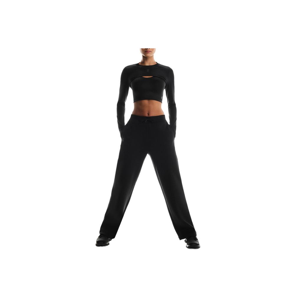 On Focus Tech Casual Lace-Up Comfortable Breathable Moisture-Wicking Knitted Sports Pants Women Pants 1WF30390603