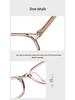 Korean TR6811 Ultralight TR90 Colorful Large Transparent Eyeglass Frame for Students