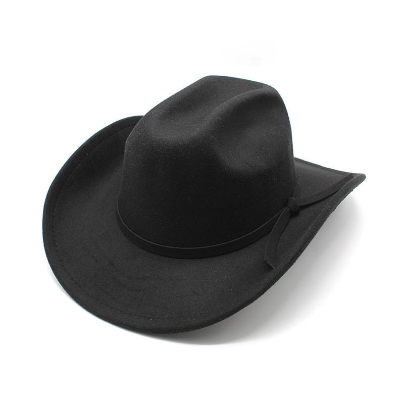 Summer Wool Felt Fedora Hat With Wide Brim Breathable Sunshade For Women And Men