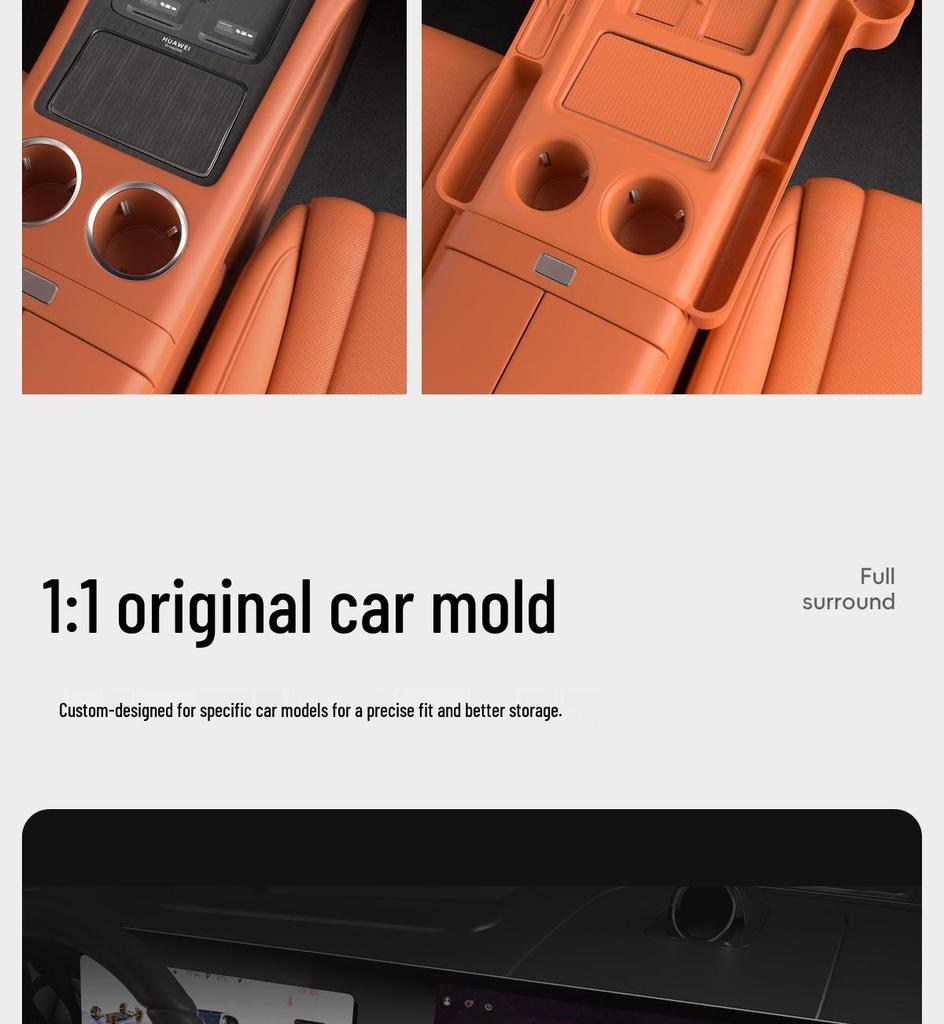 Silicone Anti-Slip Case for AITO M7/M8 Wireless Charging Pad, Center Console Accessory