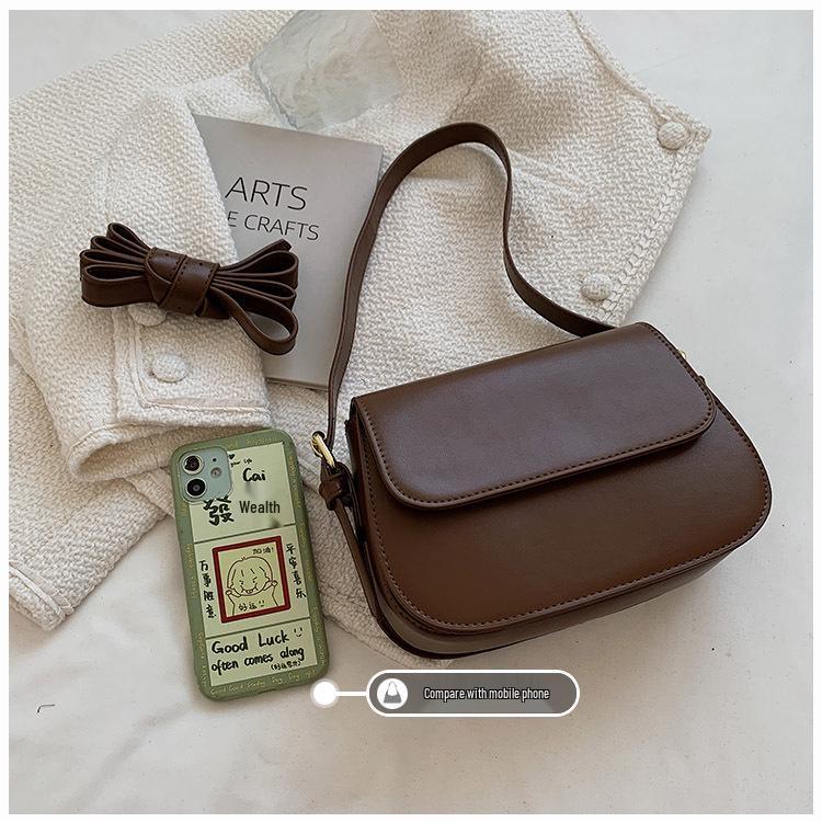 2025 Women's Trendy Crossbody Small Bag - Retro Single Shoulder Square Design