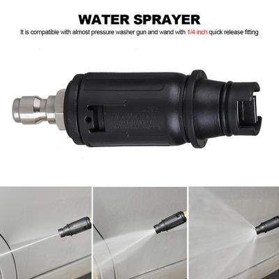 Bico pulverizador de lavadora de alta pressão com ângulo ajustável e conexão rápida de 1/4" 3000 PSI