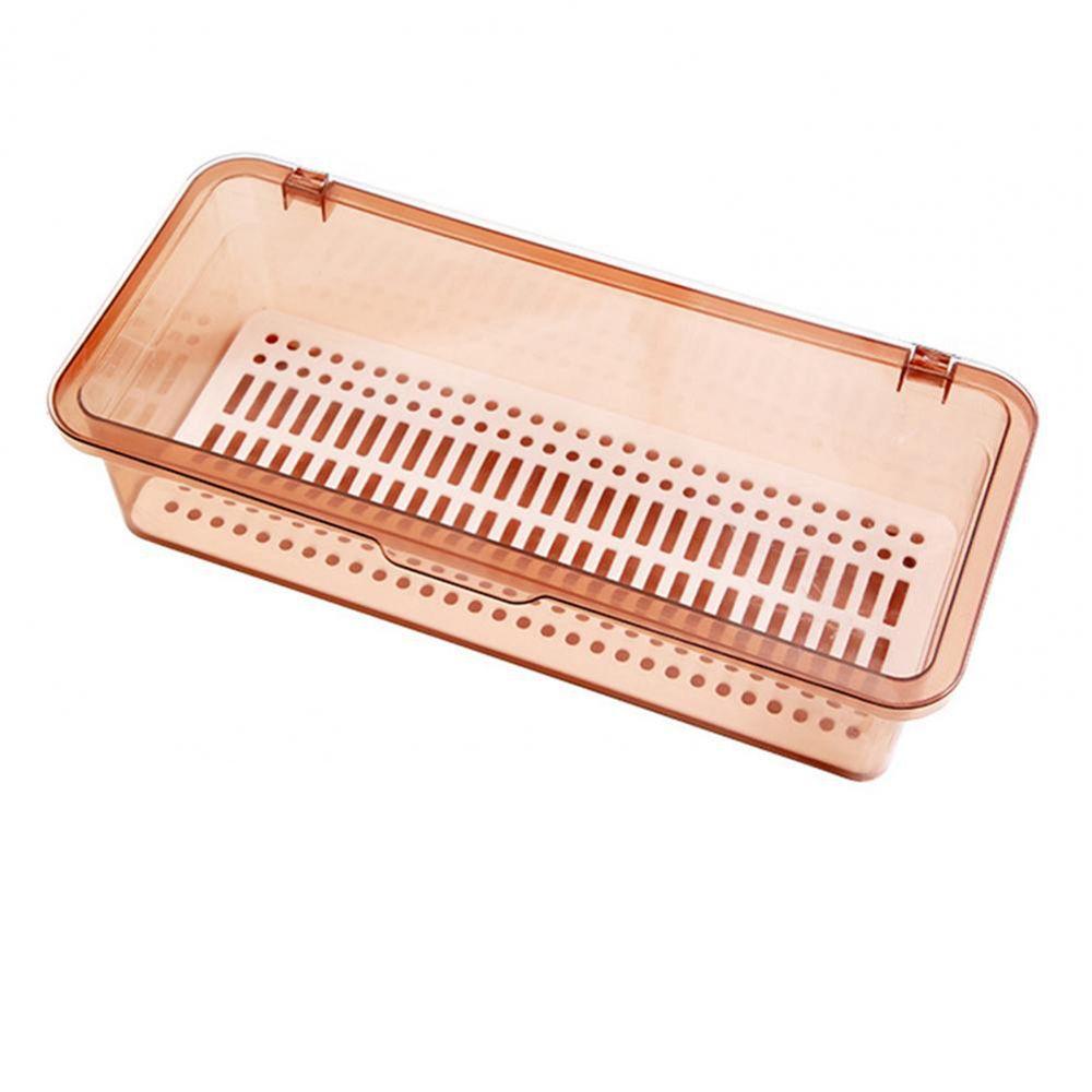 and Drainer Spoon Fork Tray Cutlery Storage Box Tableware Organizer Cosmetic Make-up Brush Holder