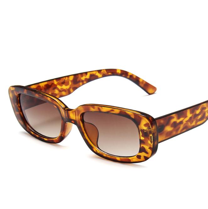 Rectangle Sunglasses for Women Men Trendy Retro Fashion Sun Glasses Vintage UV 400 Protection Square Frame 2024
