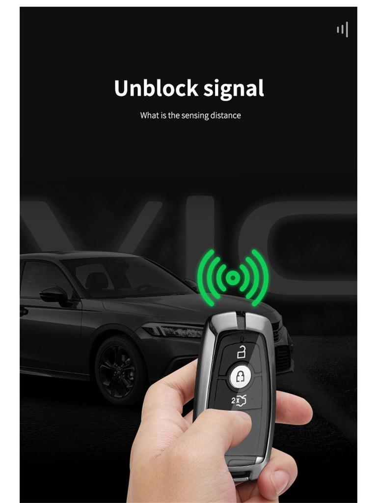 Zinc Alloy Key Cover for Ford Escort, Mondeo, Explorer, Equator, Taurus, Edge, Focus