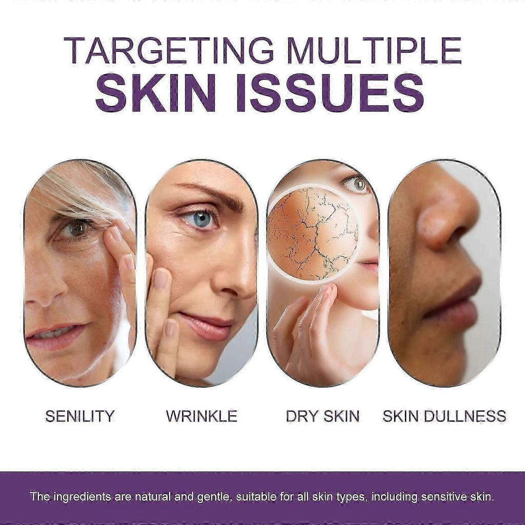 Retinol Face Serum - Anti-Wrinkle, Whitening & Moisturizing Essence with Orange Extract & Hyaluronic Acid