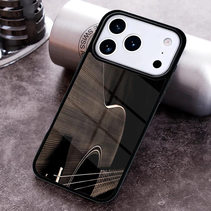 Musical Violin Guitar Phone Case for iPhone 17 16 15 Pro Max Air 14 13 12 11 Plus Shockproof Capa Cover
