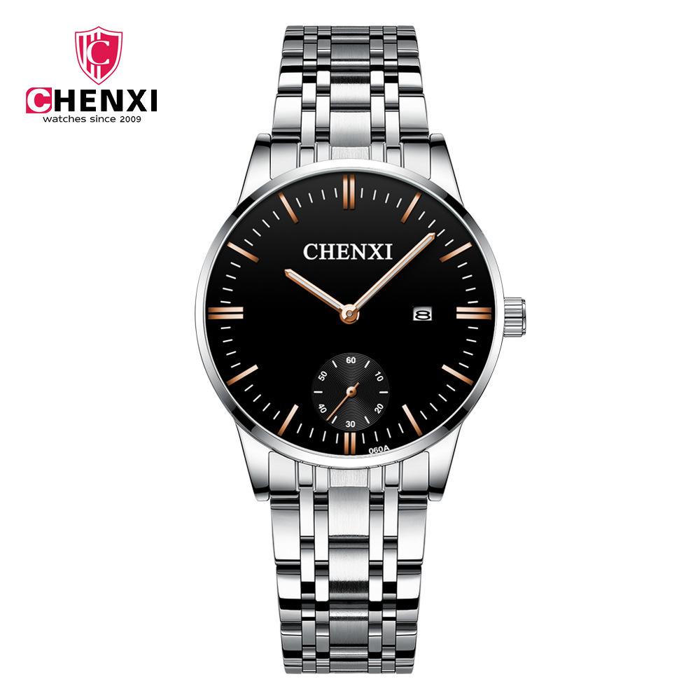 

Новые роскошные мужские часы высшего бренда с коробкой, модные часы, часы с календарем, мужские кварцевые часы