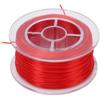 10 Rolls 0.8mm 1000 Yard Flat Stretchy Bracelet Strings with Organizing Cases Crystal Elastic Strings Bead Thread Cord for Jewelry Making Beading and