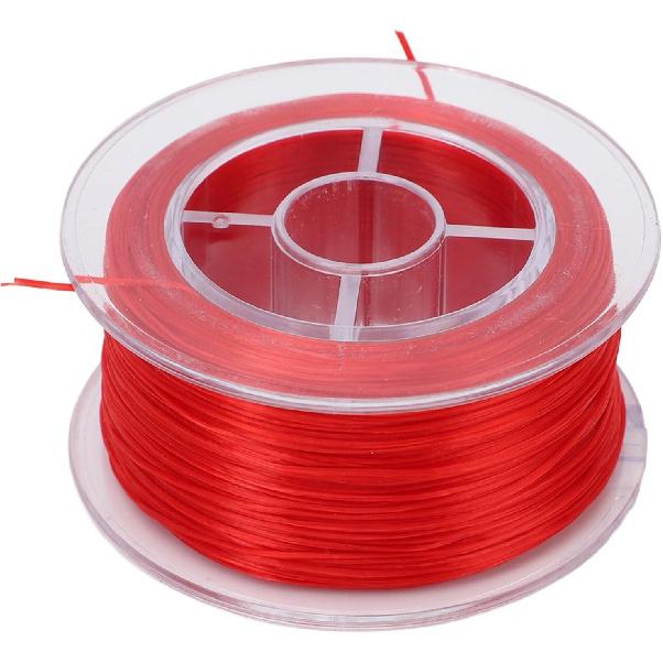 10 Rolls 0.8mm 1000 Yard Flat Stretchy Bracelet Strings with Organizing Cases Crystal Elastic Strings Bead Thread Cord for Jewelry Making Beading and