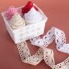 New Lace Accessories Decorative Handmade DIY Material Pack Embroidery Cotton Sewing Lace Belt Apparel Sewing Supplies