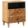Nightstand Brown 50 X 33 X 60 Cm Solid Mango Wood