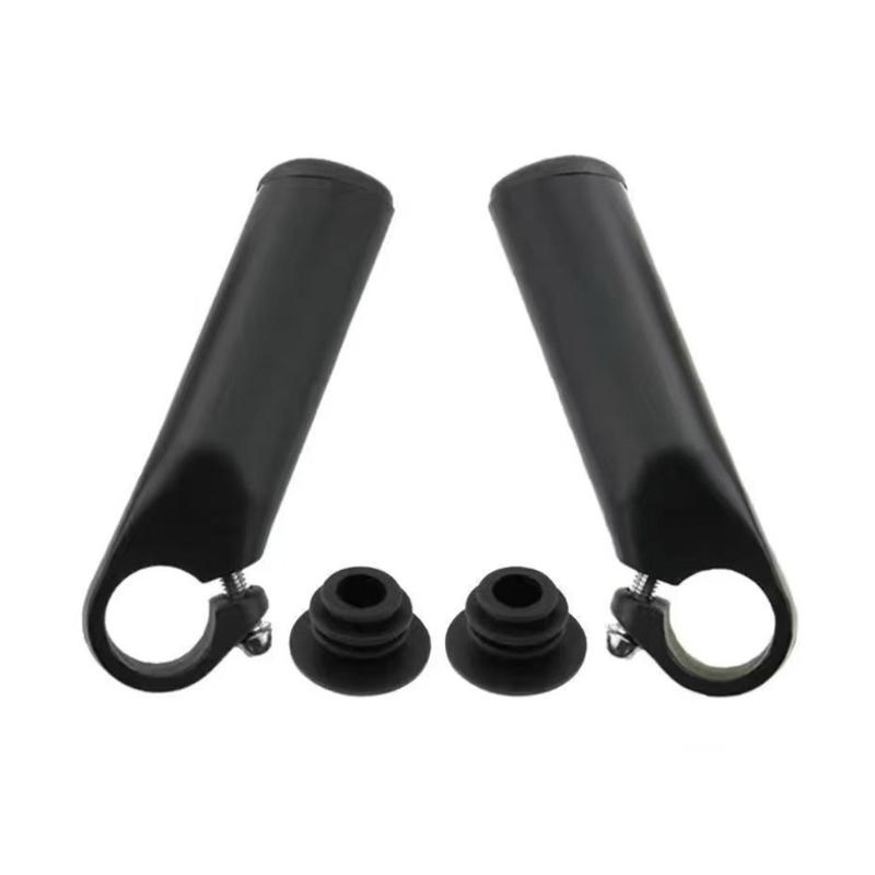 

Light Weight Aluminum Alloys Bike Handlebar End Nonslip Bicycles Vice Handle Small Auxiliary Handlebar Cycling Part