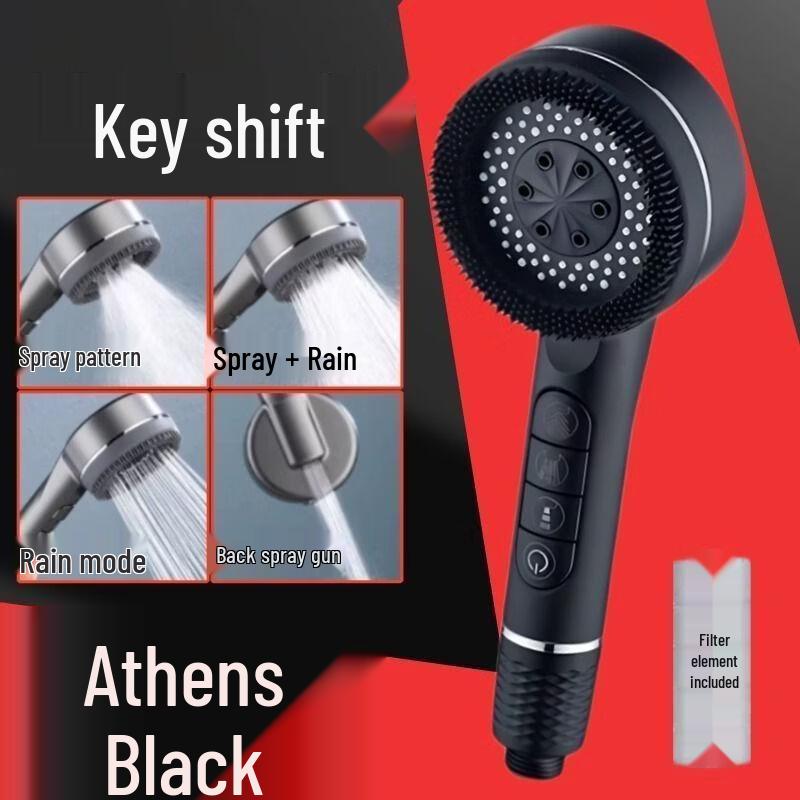 TLXT Pressurized Filter Shower Head