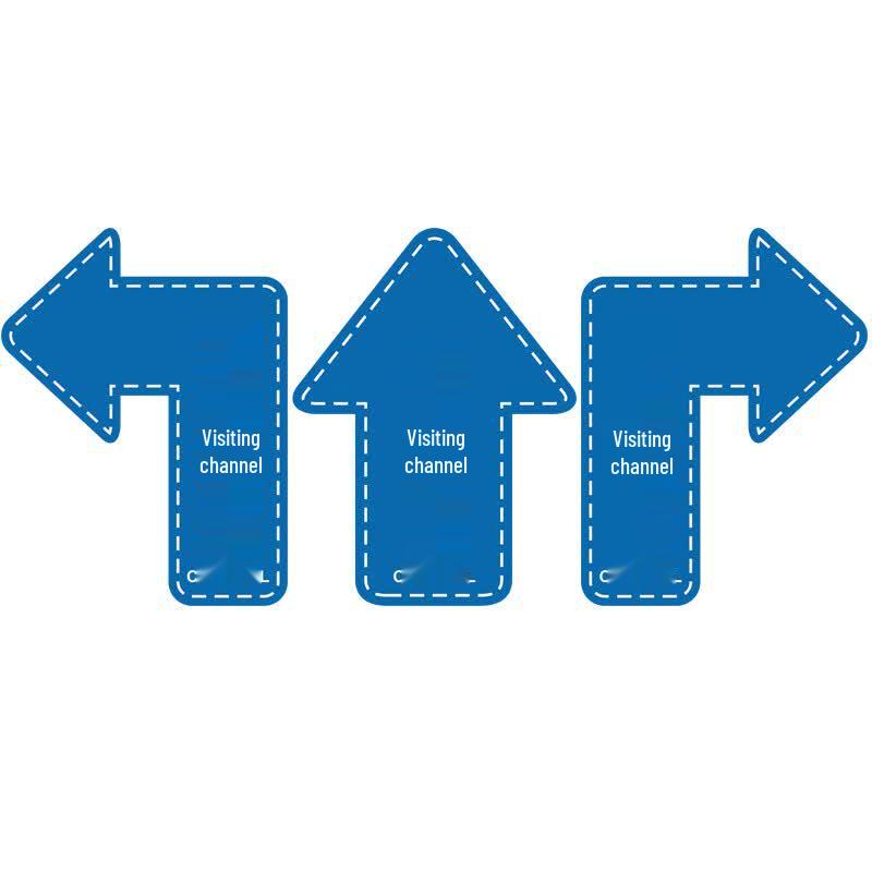 Guanfeng Visitor Channel Floor Decal Standard