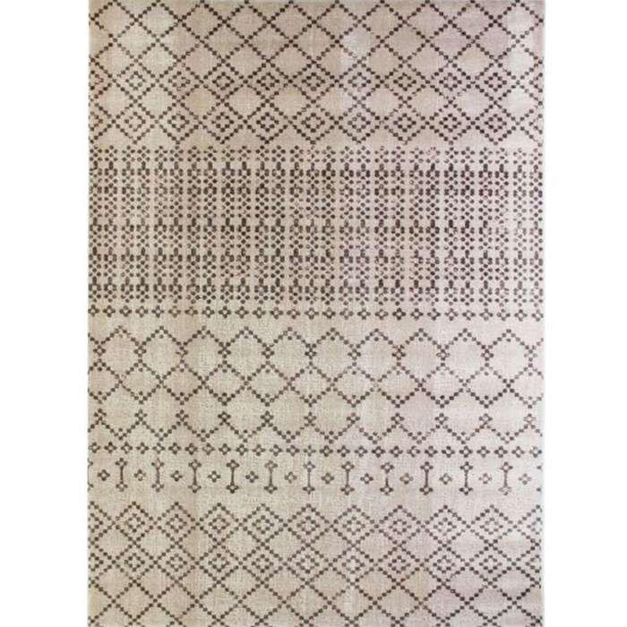 Living Room Rug Berber Style Beige 160x230