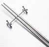 Silver Cutlery Rest Set for Western Chopstick Rests for and Perfect for Tabletop Use In Western and Chinese Kitchen and Home Parties of [Perfect