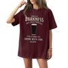 Women's Round Neck Printed Short-sleeved T-shirt Top