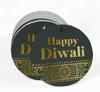 Inkdotpot 100 Pack Happy Diwali Favor Paper Tag Craft Real Gold Foil Hang
