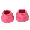 1 Pair Horse Bell Boots Comfortable Rubber Bell Boots Equine Hoof Protector for Riding Training Equestrian Supplies L