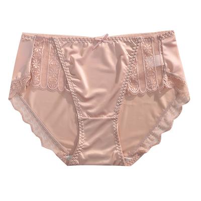 Sexy, nicht abfärbende, atmungsaktive Eisseide-Höschen aus Spitze für Damen in dünner Passform mit mittlerer bis hoher Taille, kurzes Dreieckshöschen von Pure Desire