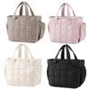 Solid Color Insulated Handbag Portable Food Thermal Box Insulated Lunch Tote  Travel