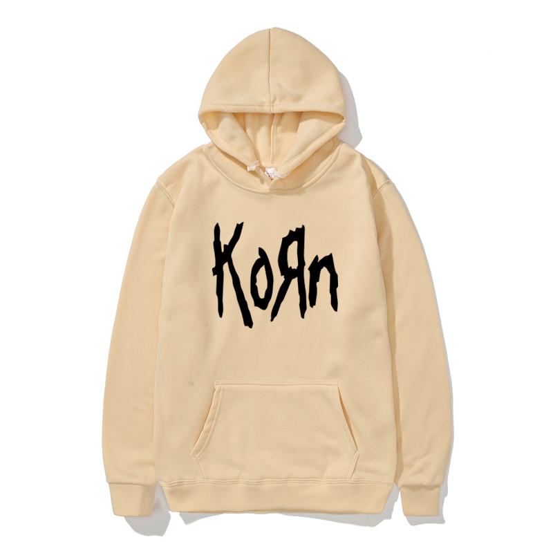 

Толстовка Korn Rock Band с буквенным принтом, женская толстовка в стиле Харадзюку в стиле хип-хоп, хлопковая толстовка High Street, осень-зима, толстовки унисекс 2XL