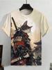 Ukiyo-e 3D Print T-Shirts Men's Summer Casual O-Neck Short Sleeve T Shirt Oversized Tees Harajuku Y2K Tops Men Clothing