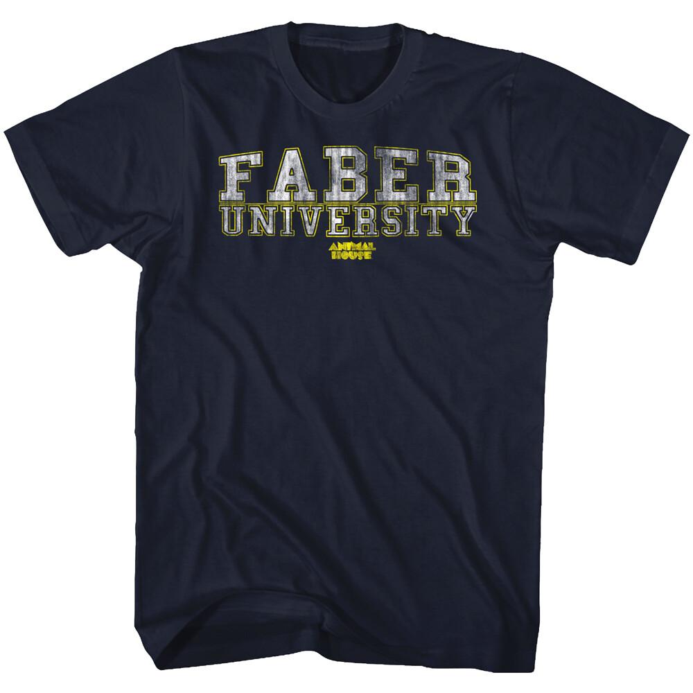 Animal House Movie Men039;s T Shirt Belushi Comedy Navy Faber University German  Unisex T-Shirt XXL