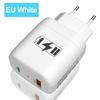 Mark 2.4A Dual USB 2-Port Travel Charger - US, EU, KR, UK Compatibility