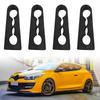 4Pcs Quiet Noise Deaf Soundproofing Seal Door Lock Sound Deadener Damper Buffer Soundproof Deaf Seal Buffer