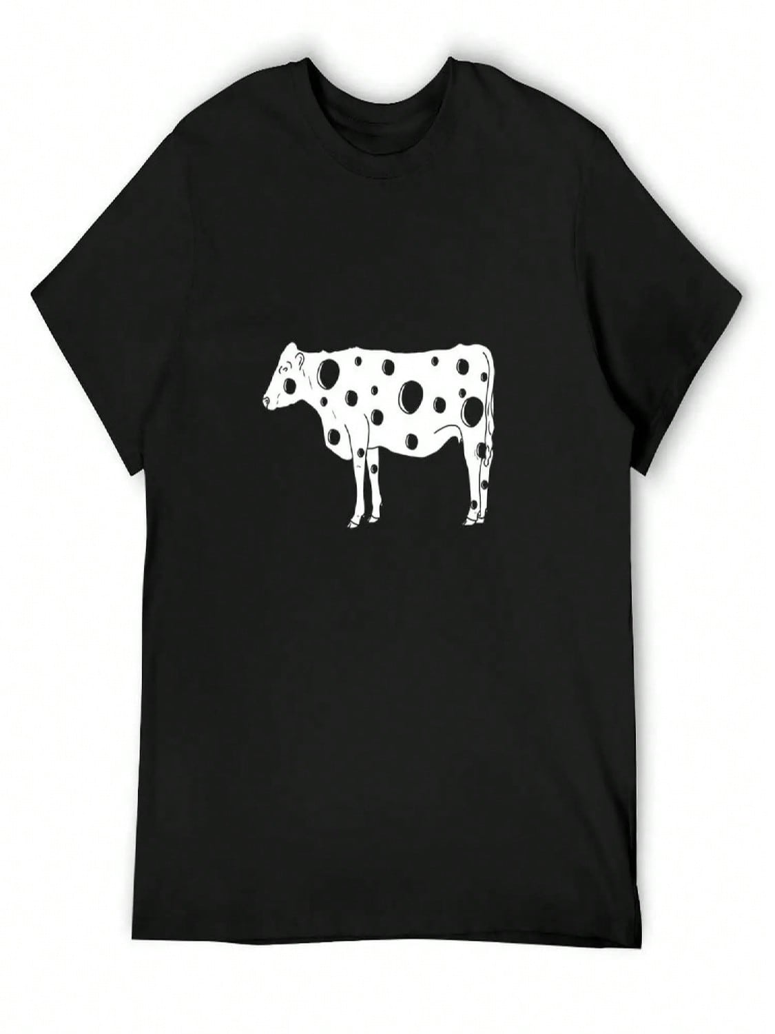 Holy Cow, Holey Cow! T-Shirt Boys Animal Print Summer Clothes Shirts Graphic Tee Louboutins unisexs T Shirt Graphic S разноцветный