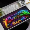 Spielcontroller-Thema Mauspads, Rutschfeste Gummiunterseite, Multifunktionales Büro- & Heimdekor, Perfekt zur Personalisierung des Arbeitsplatzes.