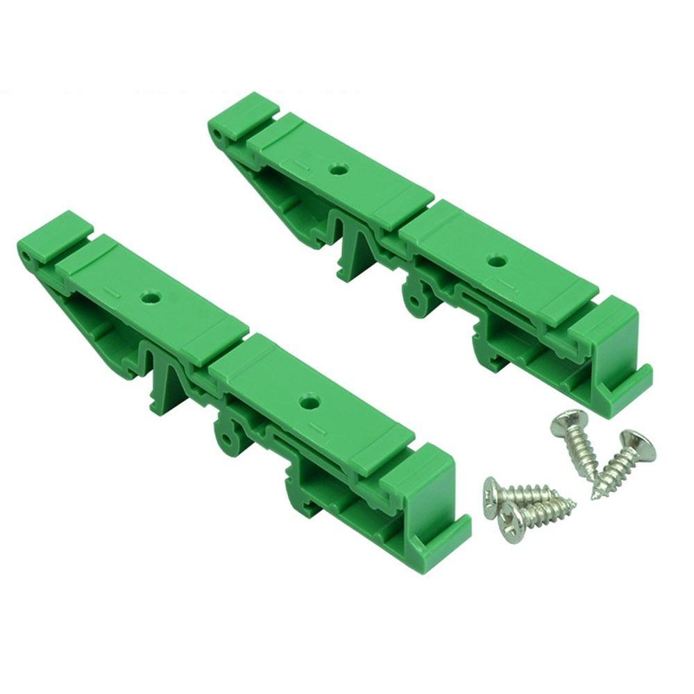 1pair Spare Parts PCB Connectors DIN 35 Rail Mount Mounting Support Adapter PCB Support Systems