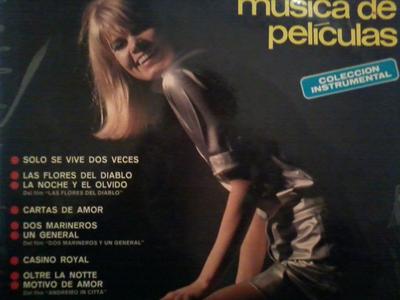 LP Record VARIOUS - Musica De Peliculas 22184 Belter Spain Soundtracks & Musicals Used