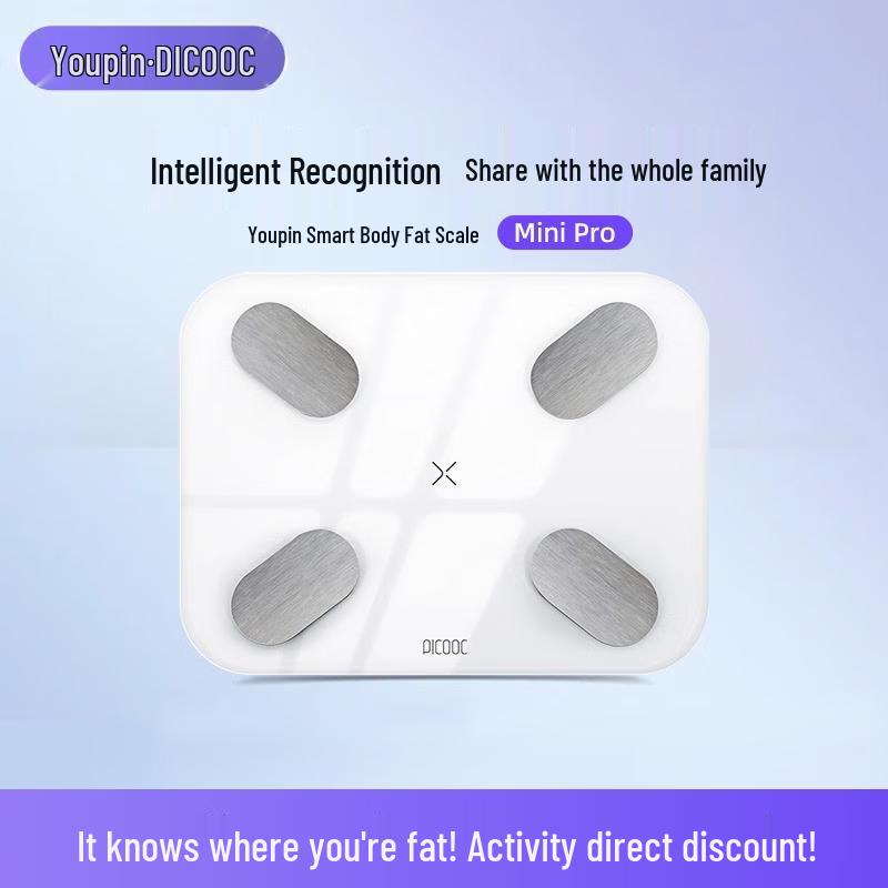 

PICOOC Mini Pro Умные весы для измерения жировой массы тела и набор эластичных лент