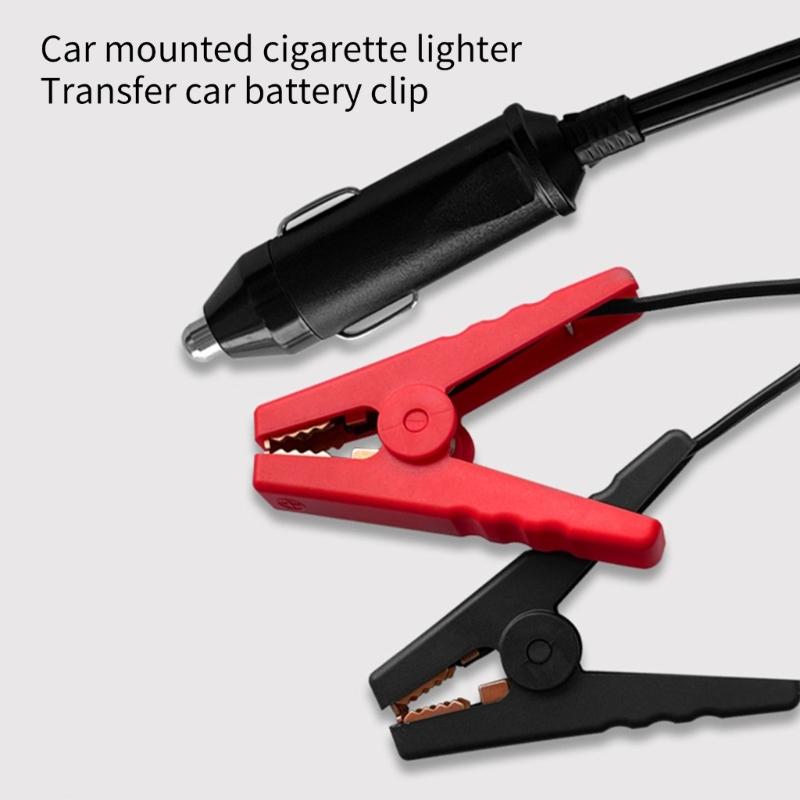 200CM Fahrzeug-Stromkabel mit Batterie-Klemme, 12V-24V Batterie-Ladekabel Geeignet für Verschiedene Elektronische Geräte