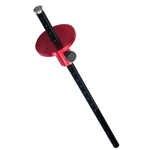 Contour Gauge, Aluminum Alloy Marking Gauge Wheel Marking Gauge, High Strength and Corrosion Resistance for DIY Projects and Furniture Repair